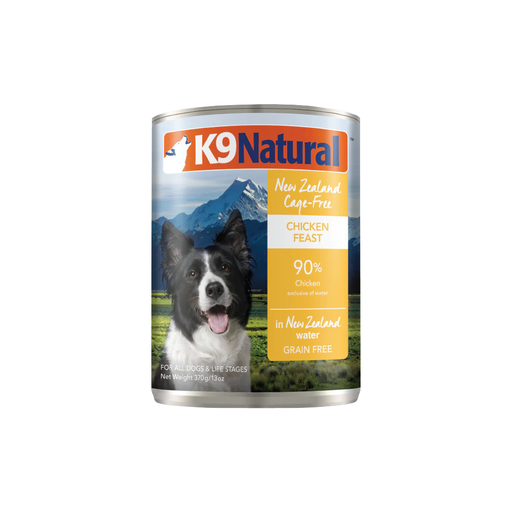 K9 Natural Grain Free Chicken Canned Wet Food for Dogs 13oz