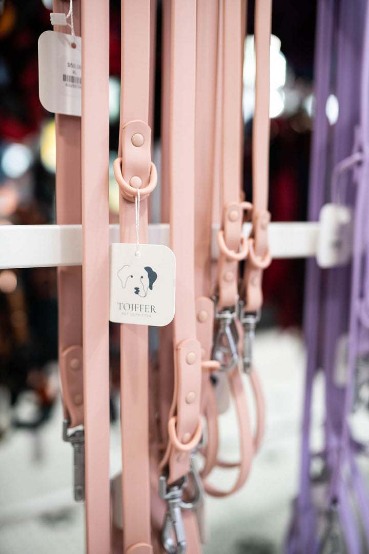 Toiffer Waterproof Leash Rosy Blush