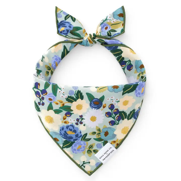 Rifle Paper Co. X Tfd Vintage Blossom Spring Bandana for Dogs and Cats