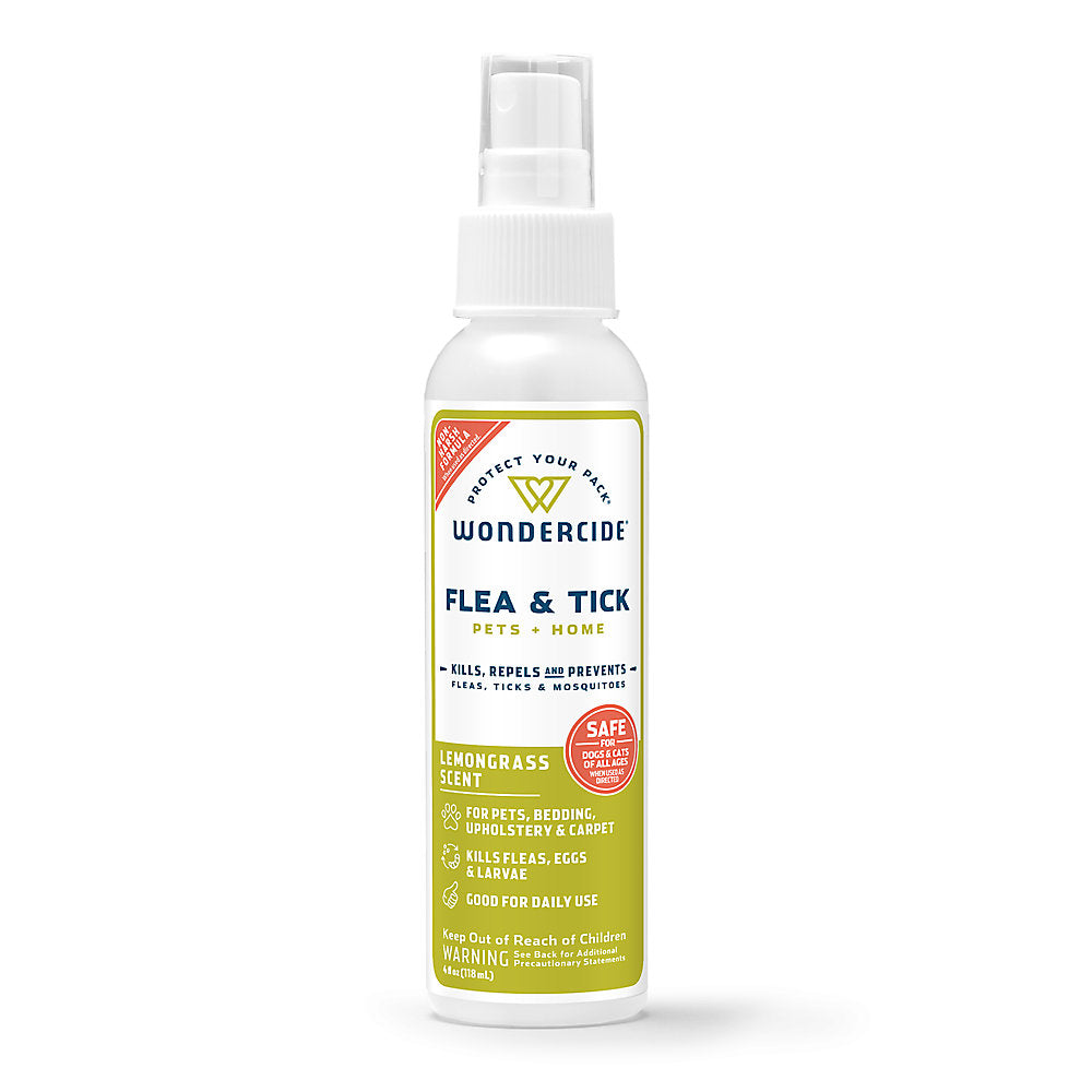 Wondercide Flea + Tick Spray for Pets and Home 4oz