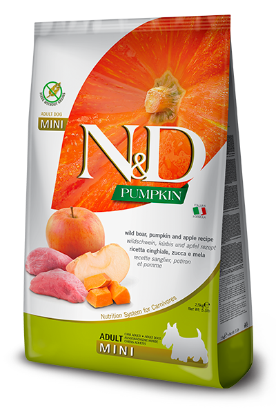 Farmina N&D Pumpkin Dog Food Mini Boar and Apple 5.5lb