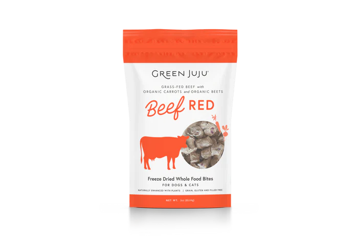 Green Juju Freeze Dried Beef Red 3oz