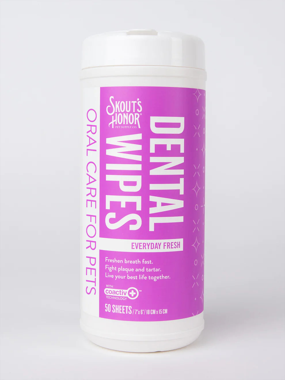 Skout's Honor Dental Wipes 50ct