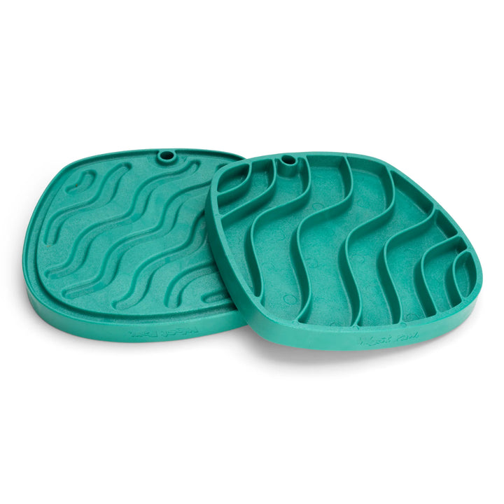 West Paw Seaflex Wave Feast Slow Feeder and Lick Mat