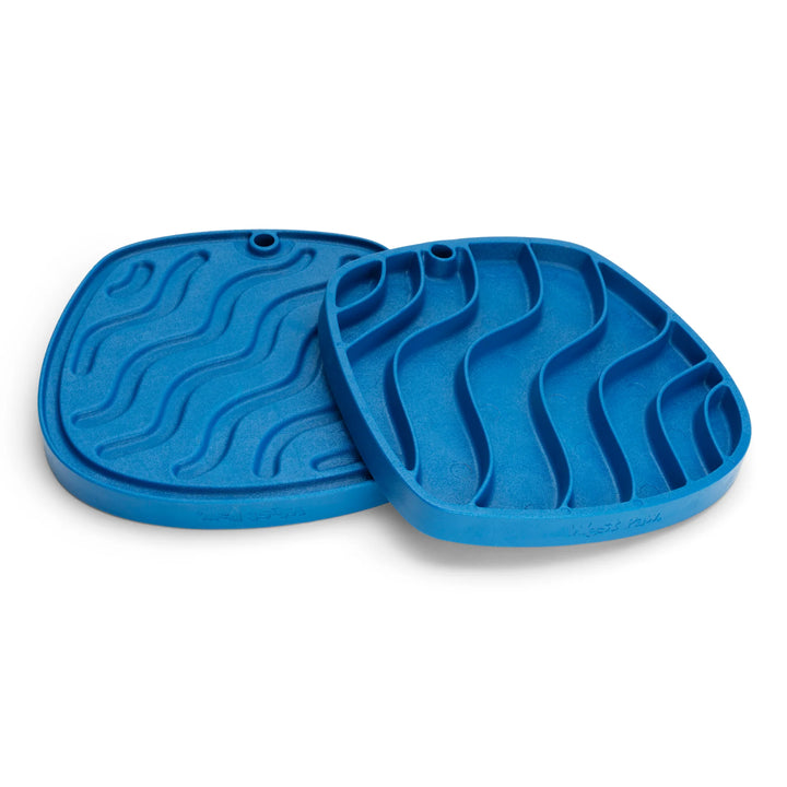 West Paw Seaflex Wave Feast Slow Feeder and Lick Mat