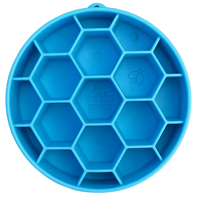 SodaPup Honeycomb Enrichment Slow Feeder Bowl