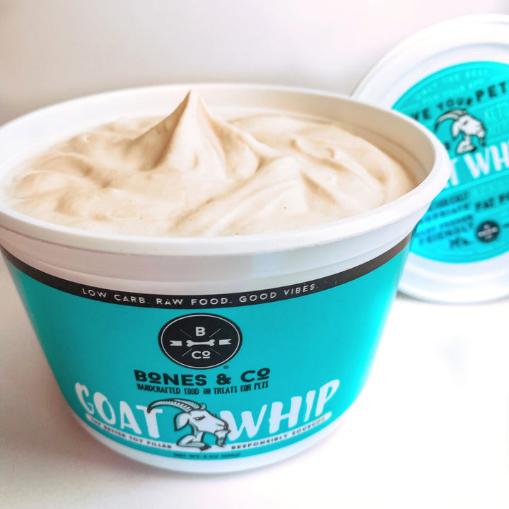 Bones & Co Frozen Raw Goat Whip 3.5oz