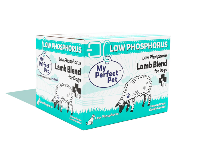 My Perfect Pet Dog Frozen Low Phosphorus Lamb and Rice 4LB