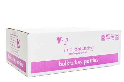 Smallbatch Frozen Turkey Bulk 18lb for Dogs