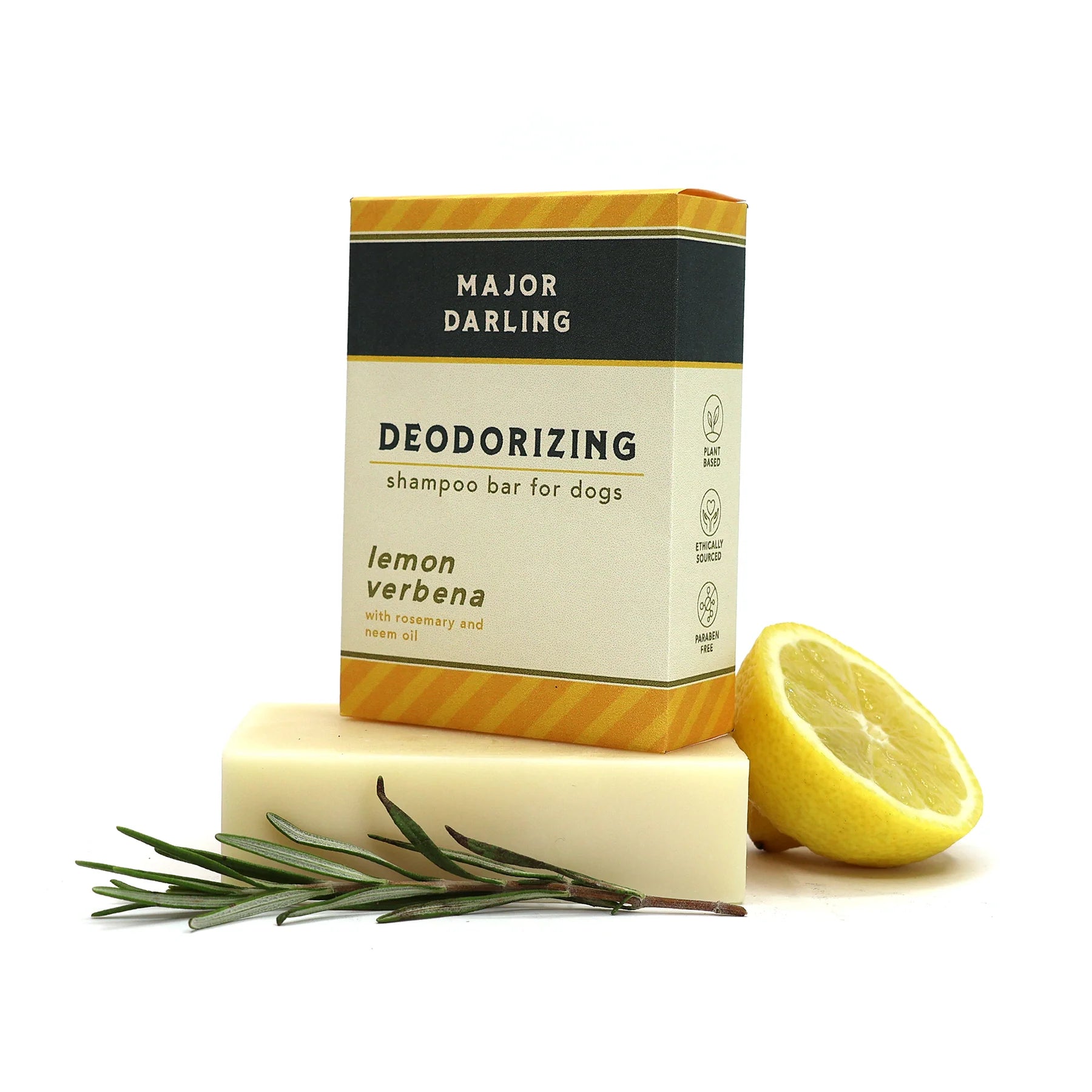 Lemon Verbena Deodorizing Shampoo Bar For Dogs Photo Inspiration