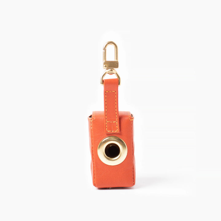 Ramona For You Sunset Orange Leather Pouch