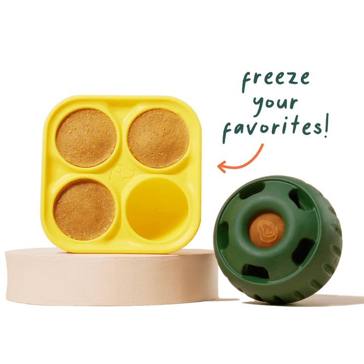 Woof Pupsicle Freezable Treat Tray Size Small