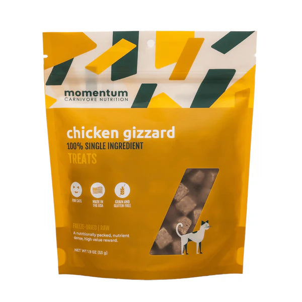 Momentum Chicken Gizzard Cat Treats 1.9oz
