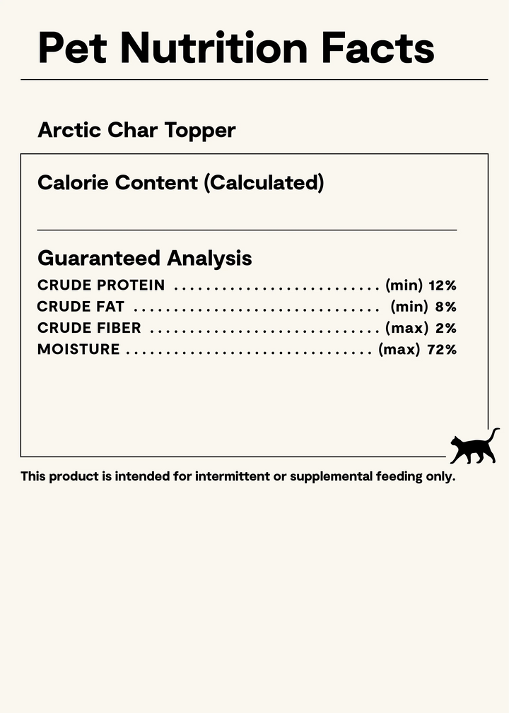 Open Farm Cat Grain Free Arctic Char Topper For Cats 3.17oz