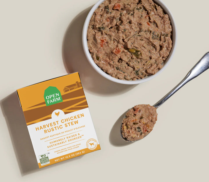 Open Farm Dog Grain Free Rustic Stew Chicken Wet Dog Food 12.5oz