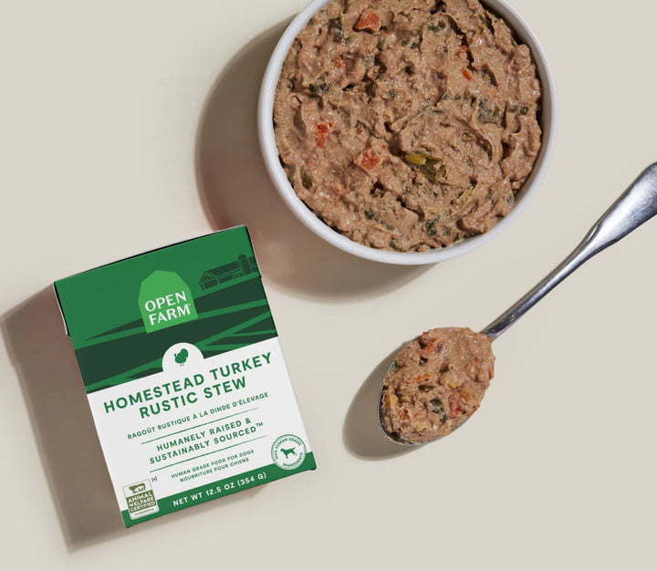 Open Farm Dog Grain Free Rustic Stew Turkey Wet Dog Food 12.5oz
