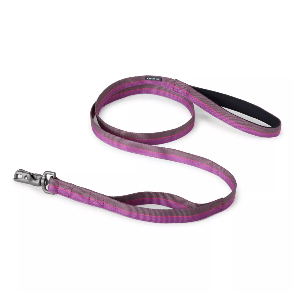 Orvis Tough Trail Woven Dog Leash - Purple