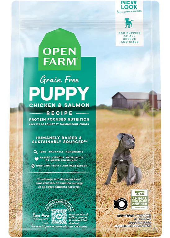 Open Farm Dog Grain Free Puppy Dry Dog Food 4lb