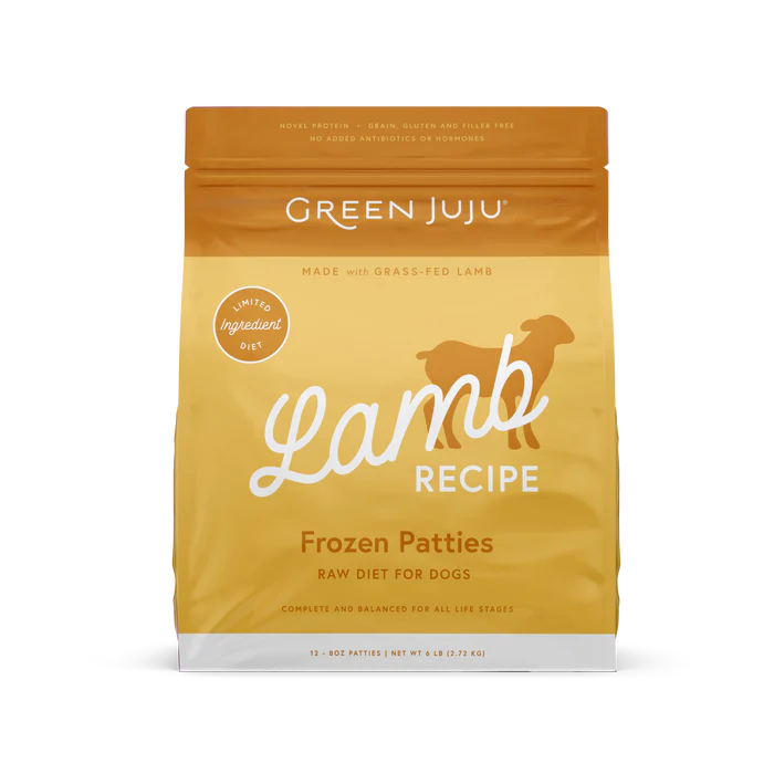Green Juju Lamb Recipe Frozen Patties 6lb