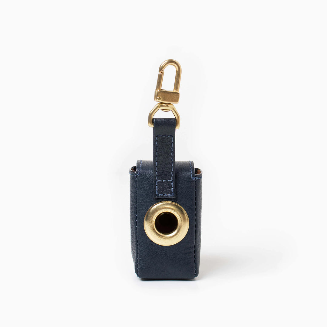 Ramona For You Midnight Navy Leather Pouch