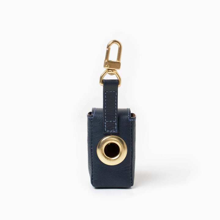 Ramona For You Midnight Navy Leather Pouch