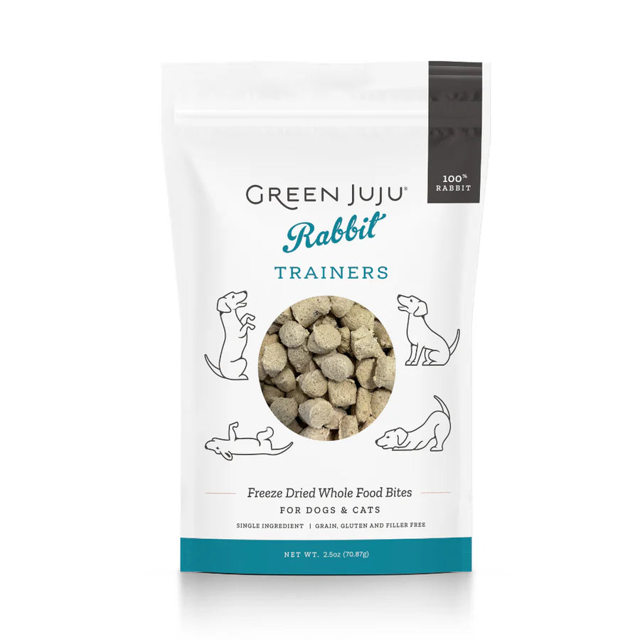 Green Juju Freeze Dried Rabbit Trainers 2.5oz