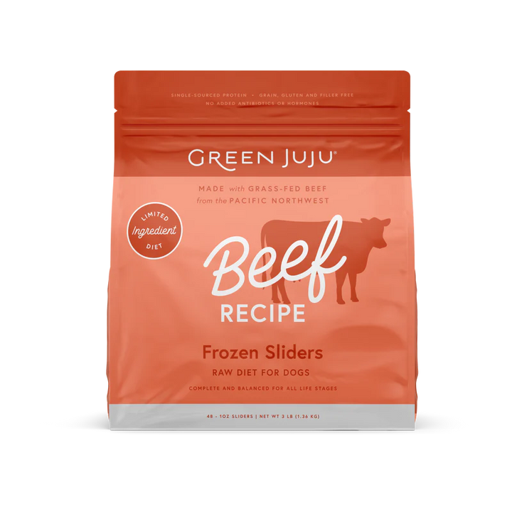 Green Juju Beef Recipe Frozen Patties 6lb
