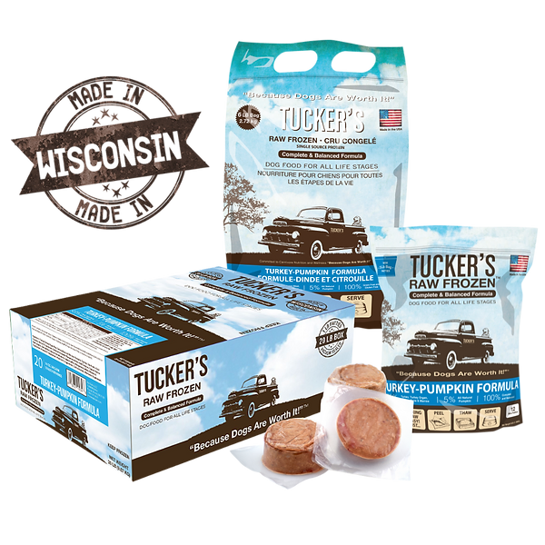 Tucker's Turkey Pumpkin Frozen Raw Dog Food 20lb