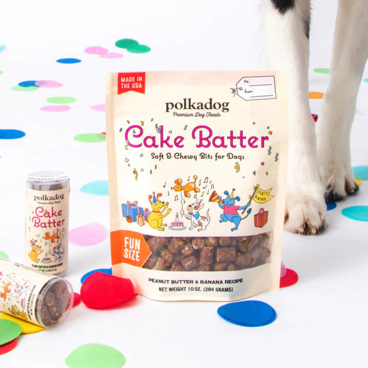 Polkadog Cake Batter Birthday Soft & Chewy Bits