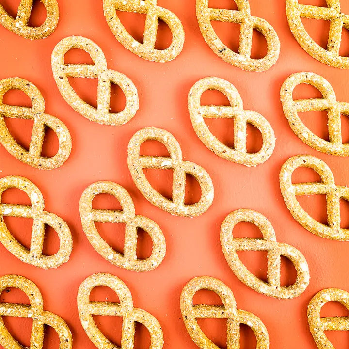 Peanut Butter Pretzels Dog Treats 4oz