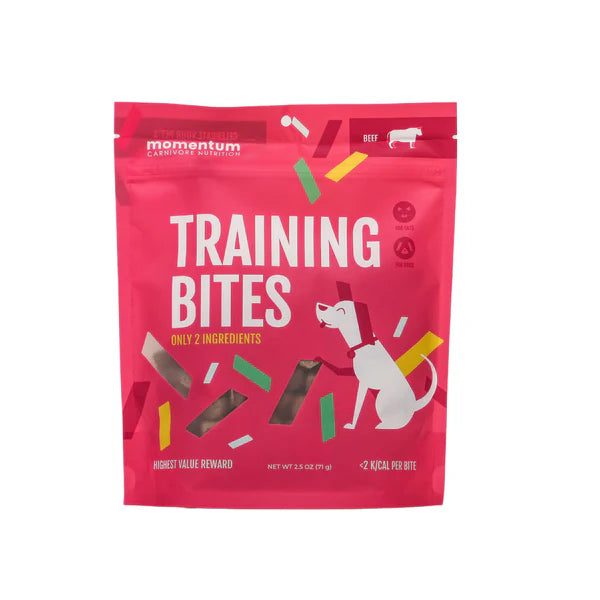 Momentum K9 Beef Training Bites Dog Treat 2.5oz