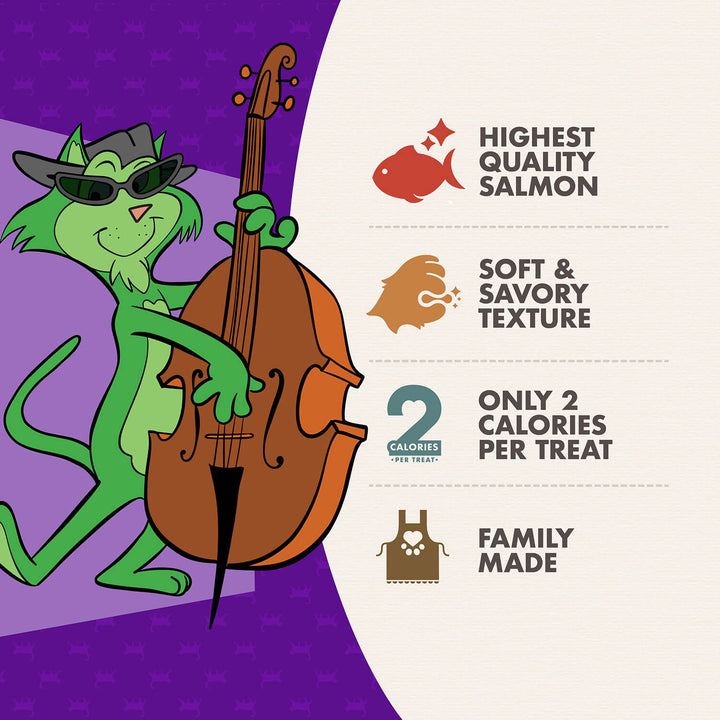 Purr Snackitty Soft and Savory Salmon Cat Treats 3oz