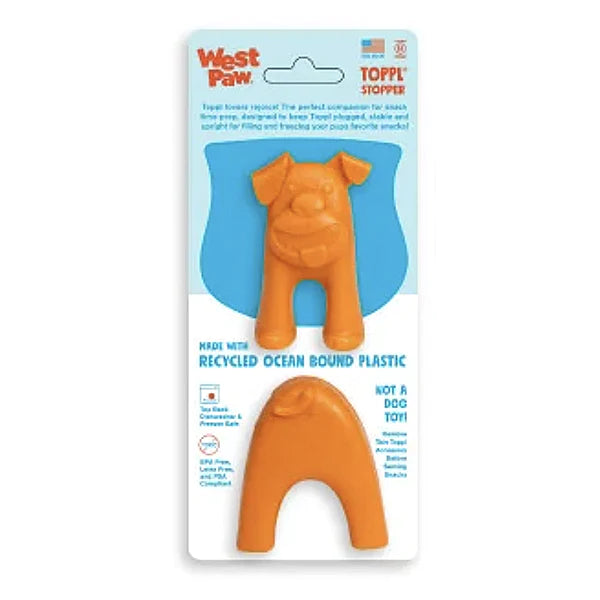 West Paw Toppl Stopper 2 Pack Dog Bowl Accessory