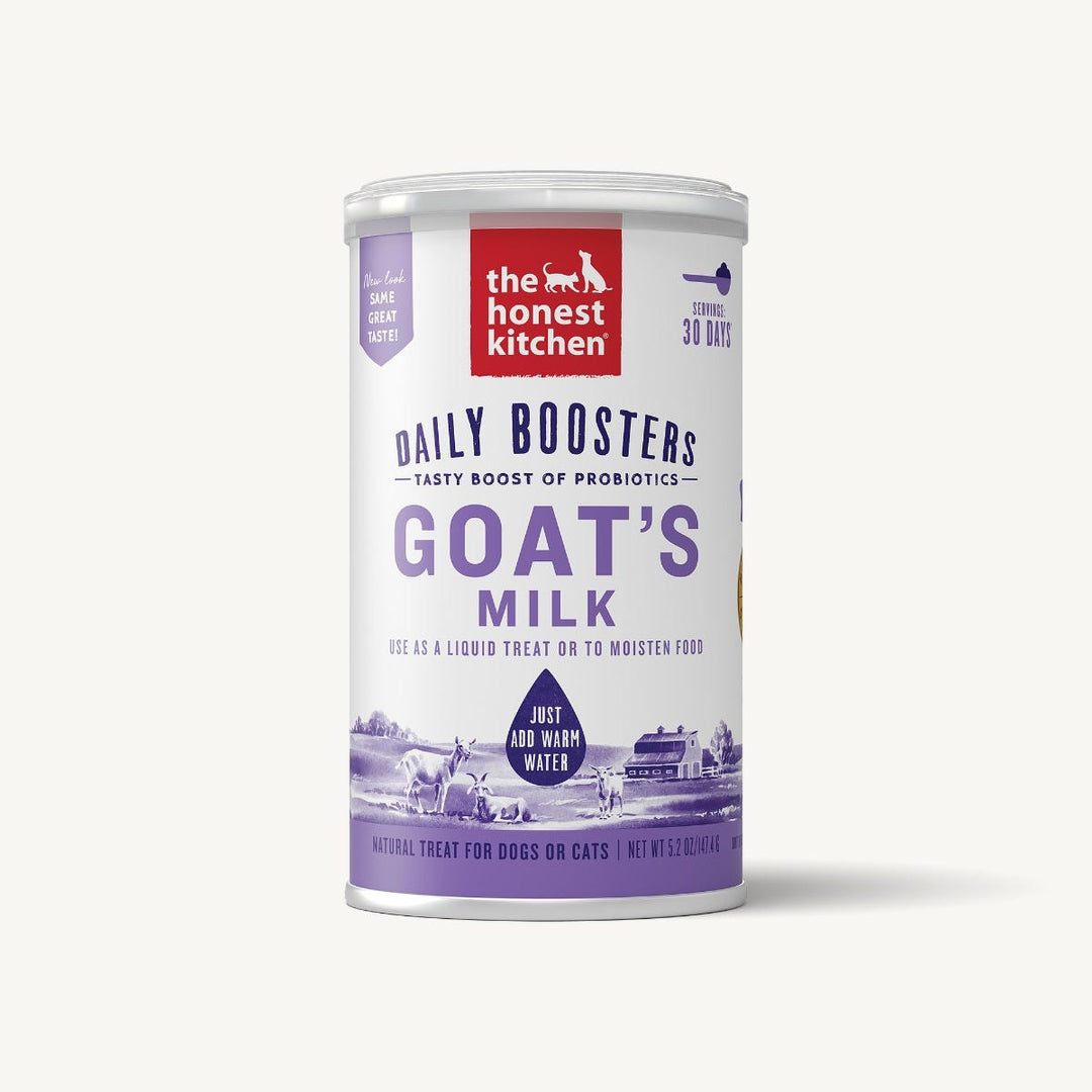 Honest Kitchen Daily Booster Instant Dehydrated Goats Milk for Cats and Dogs 5.2oz