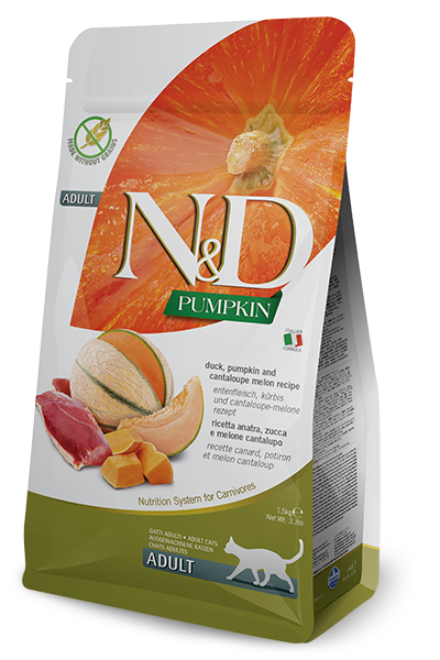 Farmina N&D Pumpkin Adult Cat Food Duck & Cantaloupe 3.3lb