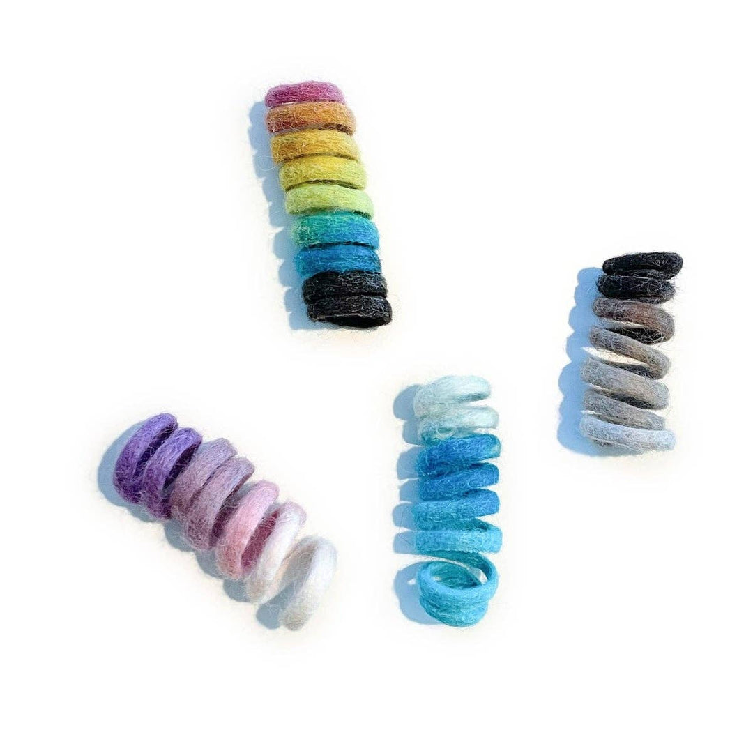 Friendsheep Eco Kitty Wool Spring Cat Toy- Assorted Colors