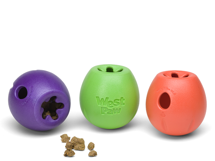 West Paw Rumbl Bouncy Ball Dog Toy Large