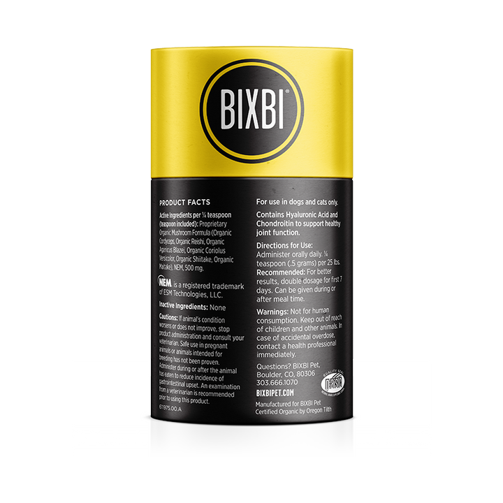 Bixbi Joint Support Mushroom Supplement 60g