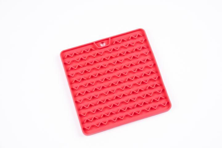 Interactive Feeder Lick Mat Watermelon Red