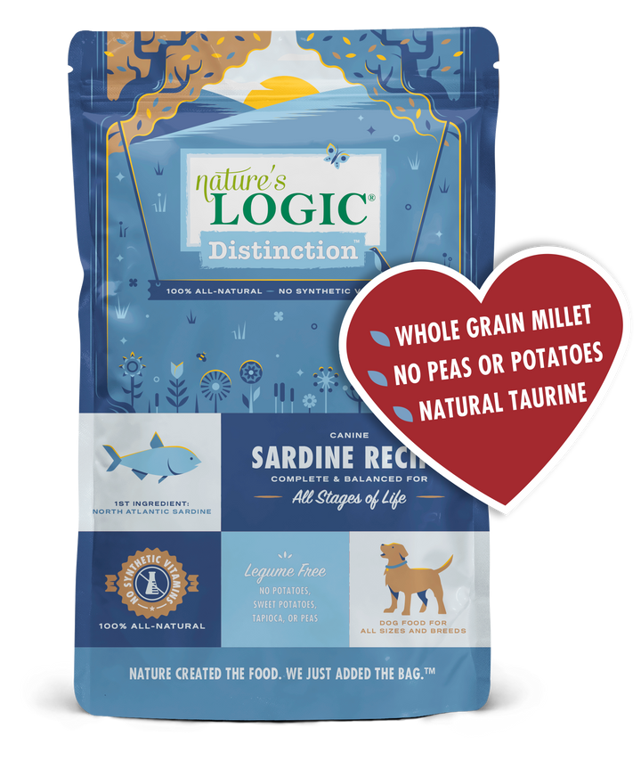 Nature's Logic Distinction Sardine All Life Stages Dry Dog Food 24lb