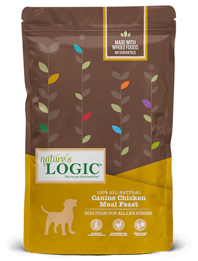 Nature's Logic Canine Chicken Meal Feast All Life Stages Dry Dog Food 25lb