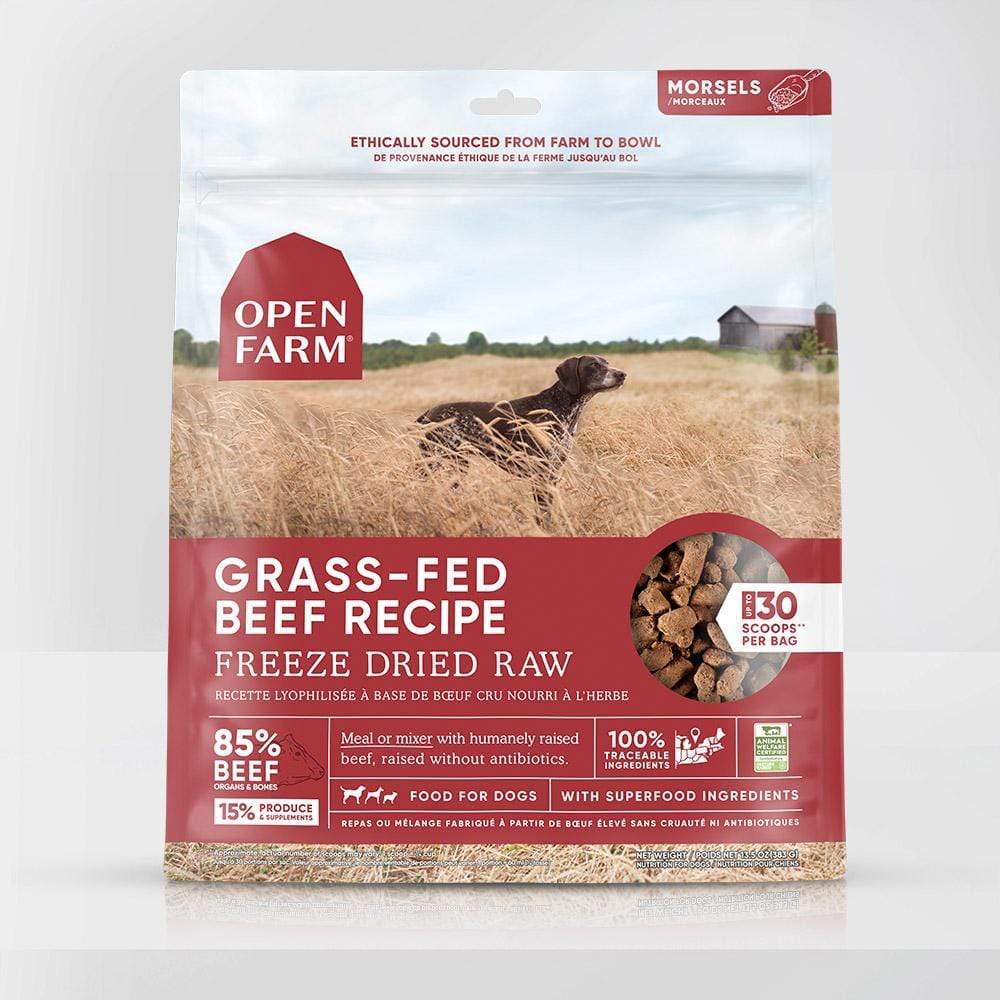 Open Farm Dog Freeze Dried Morsel Beef 3.5oz
