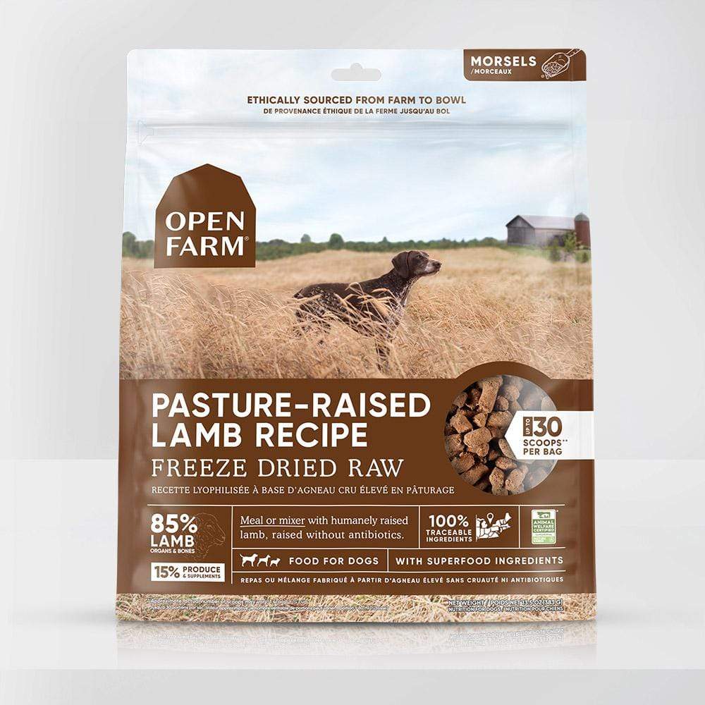 Open Farm Dog Freeze Dried Morsel Lamb 3.5oz