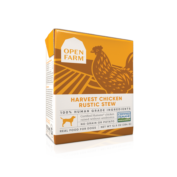 Open Farm Dog Grain Free Rustic Stew Chicken Wet Dog Food 12.5oz