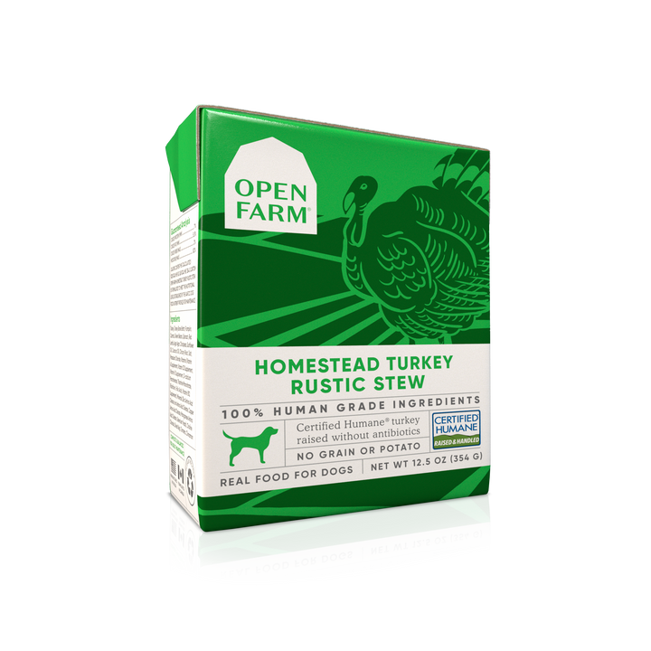 Open Farm Dog Grain Free Rustic Stew Turkey Wet Dog Food 12.5oz