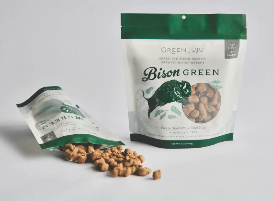 Green Juju Freeze Dried Bison Bites 2.5oz