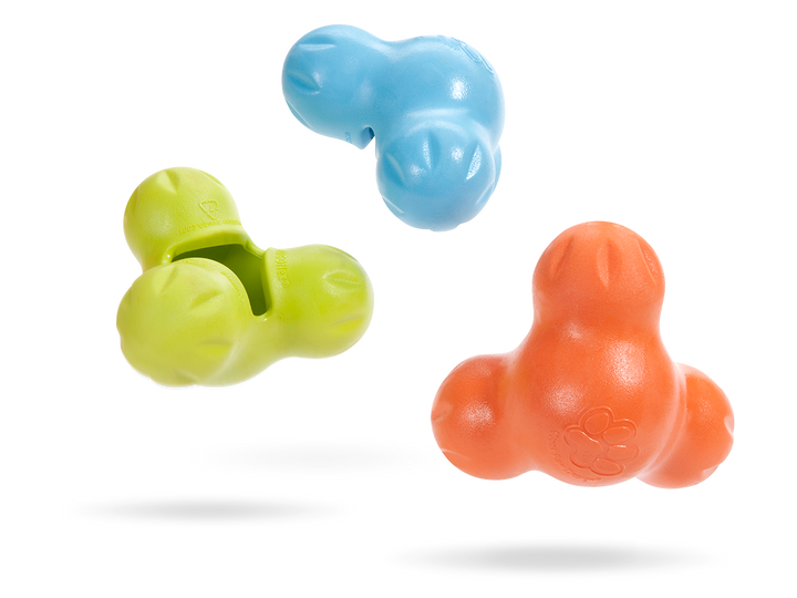West Paw Zogoflex Tux Tough Treat Dispensing Floating Dog Chew Toy Large