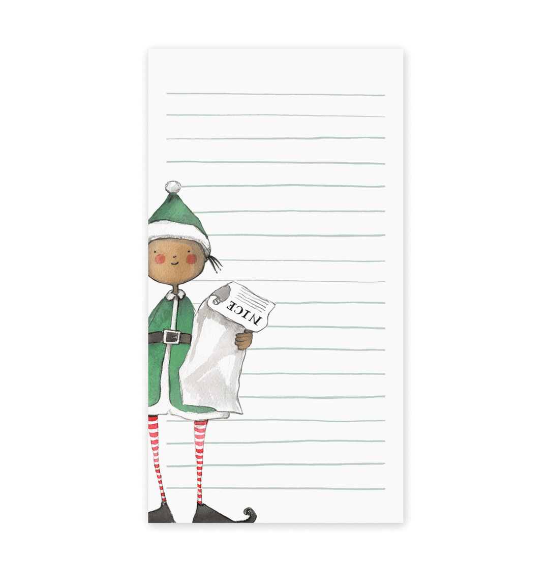 Naughty or Nice Notepad 3.5 x 6.5 inches