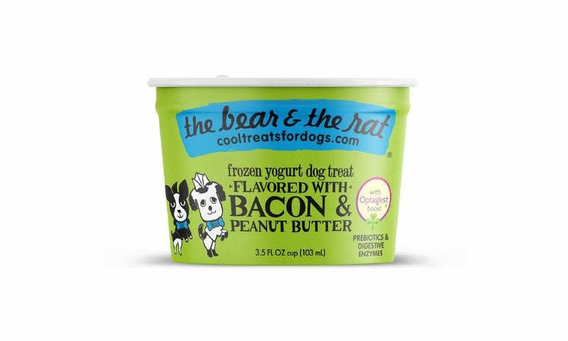 Dog Bacon Peanut Butter Yogurt 3.5 oz Single