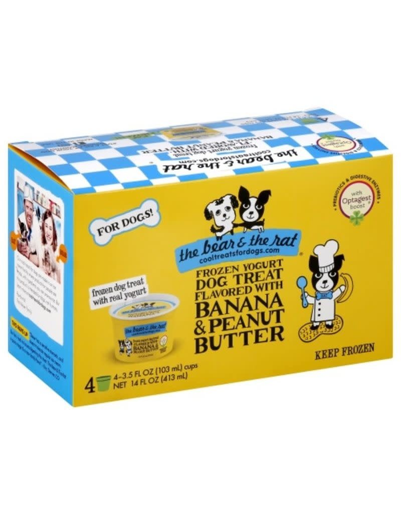 Dog Banana Peanut Butter Yogurt 3.5 oz 4 pack